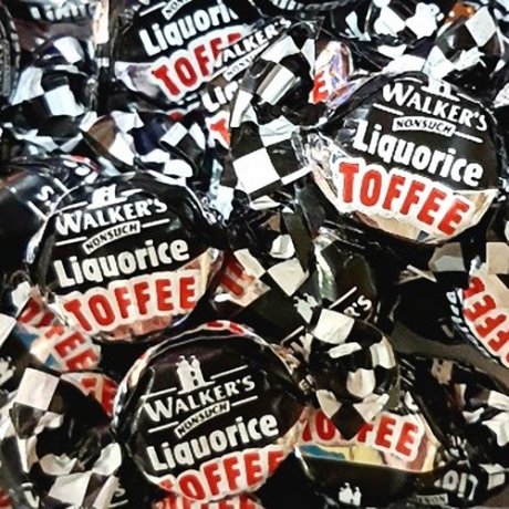 Walkers Liquorice Toffee Walkers Liquorice Toffee